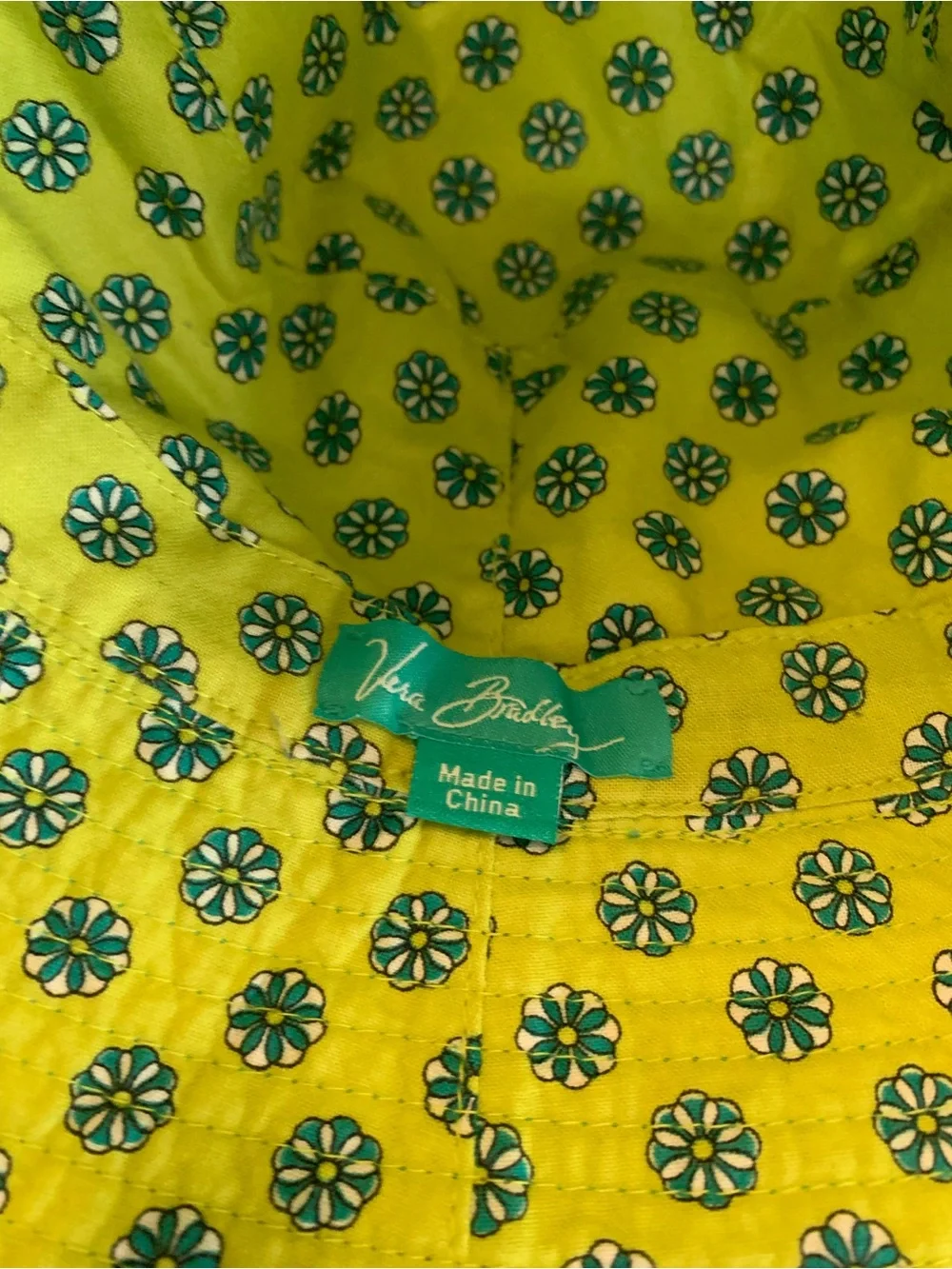 Vera Bradley Limited Edition Retired Peacock Crusher Hat